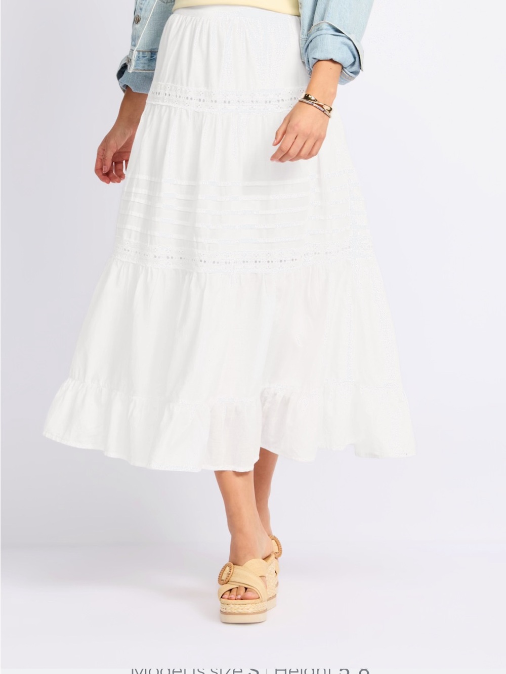 Dizzy Lizzy | Lace Maxi Skirt